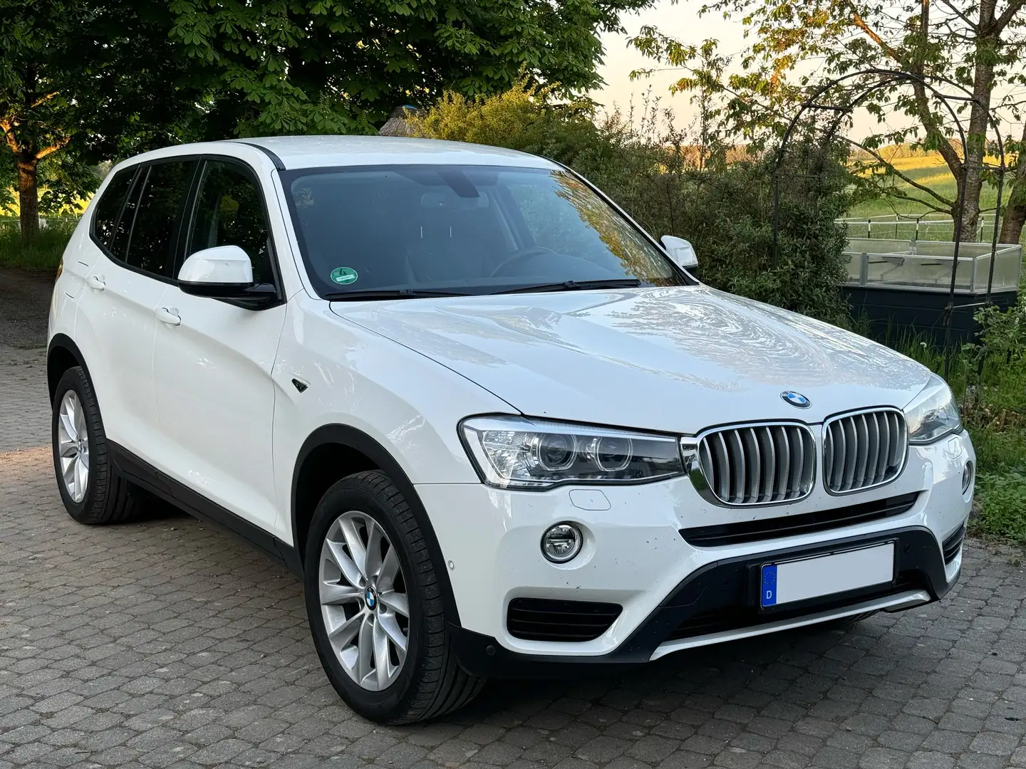 BMW X3 X3 Diesel xDrive35d gepflegt Aut,Leder,AHK,Kamera Blanco - 1