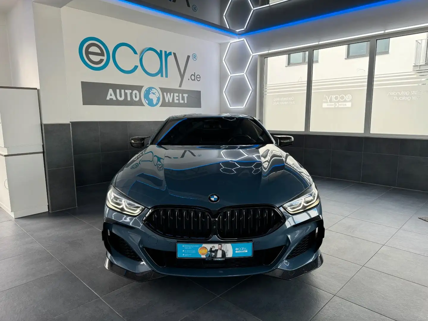 BMW M850 i*xDrive*Softclose*360*ACC*CARBON*DisplKey* Kék - 1