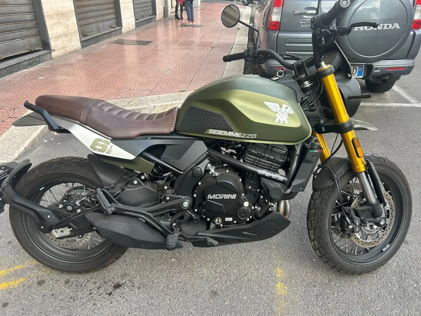 Moto Morini Seiemmezzo Classic Verde - 2