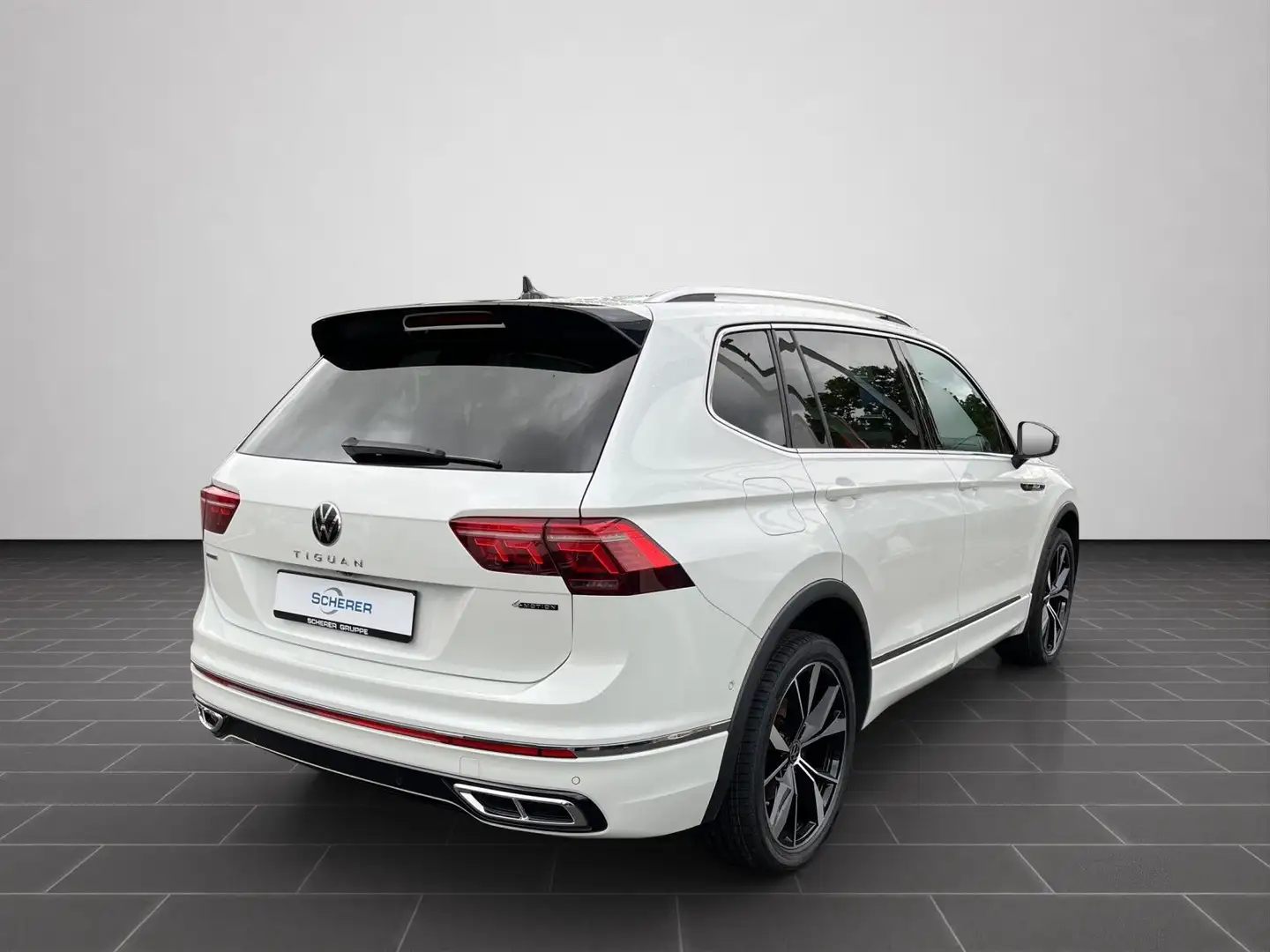 Volkswagen Tiguan Allspace 2.0 TSI *R-Line* Head Up Navi Pr Weiß - 2