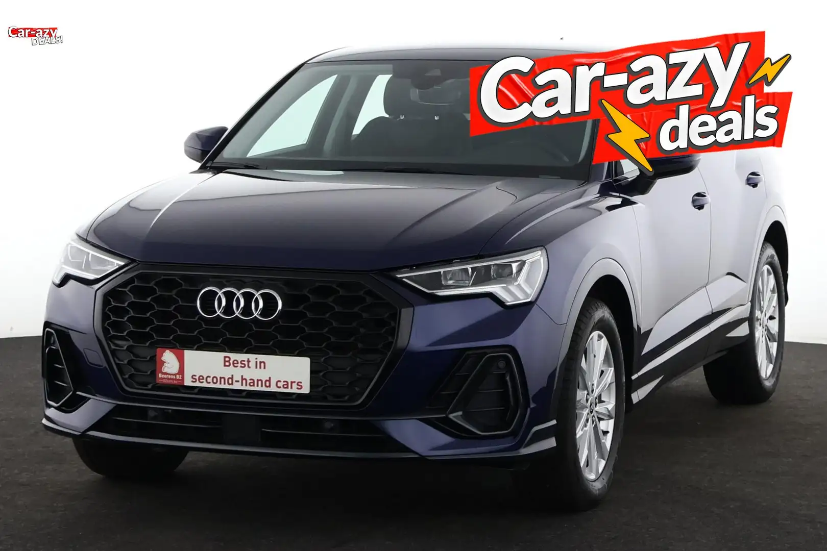 Audi Q3 SPORTBACK 35 1.5 TFSI + GPS + CARPLAY + ALCANTARA Blau - 1