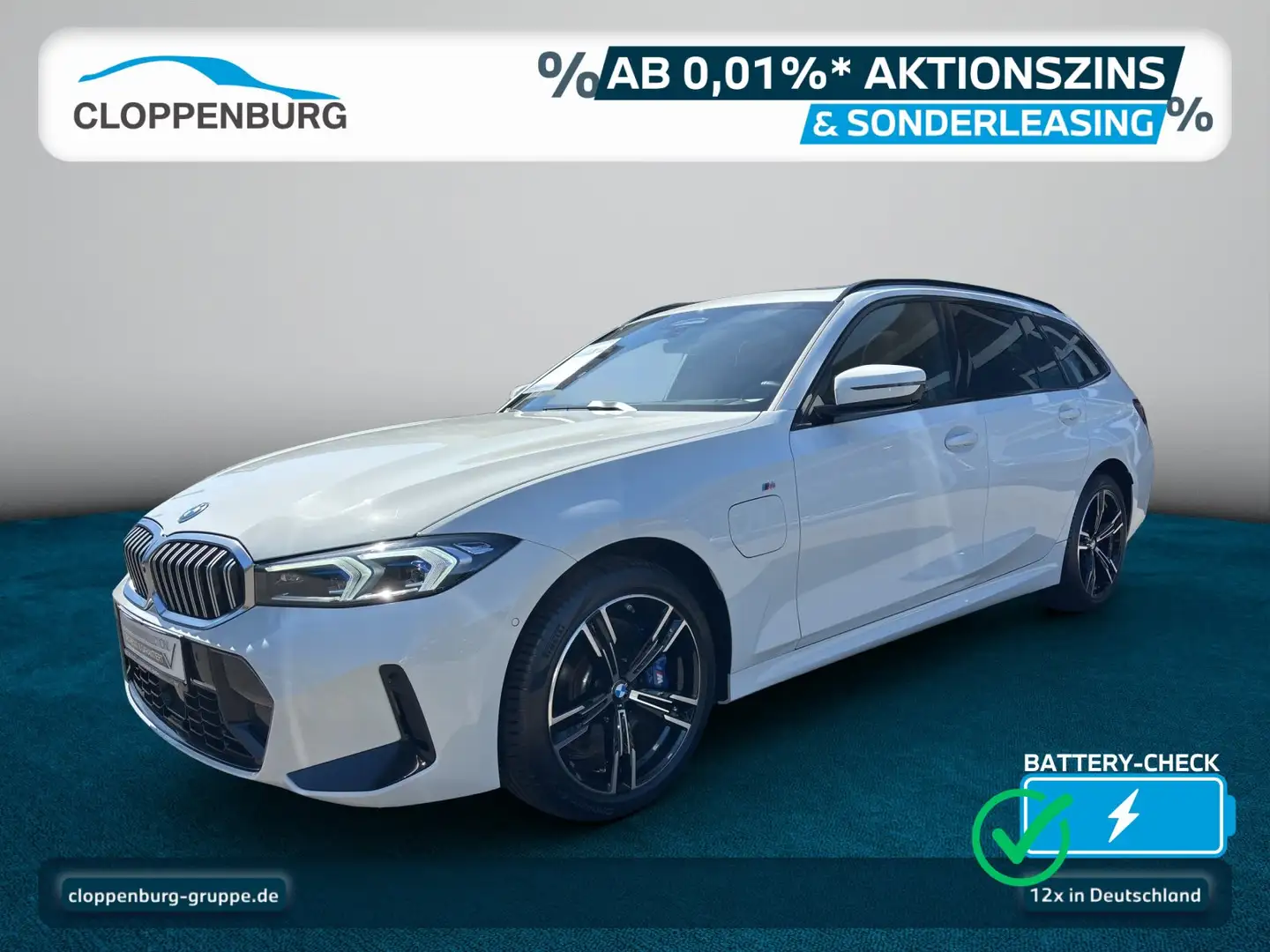 BMW 330 e xDrive Touring M Sportpaket BT UPE: 83.319€ Blanco - 1