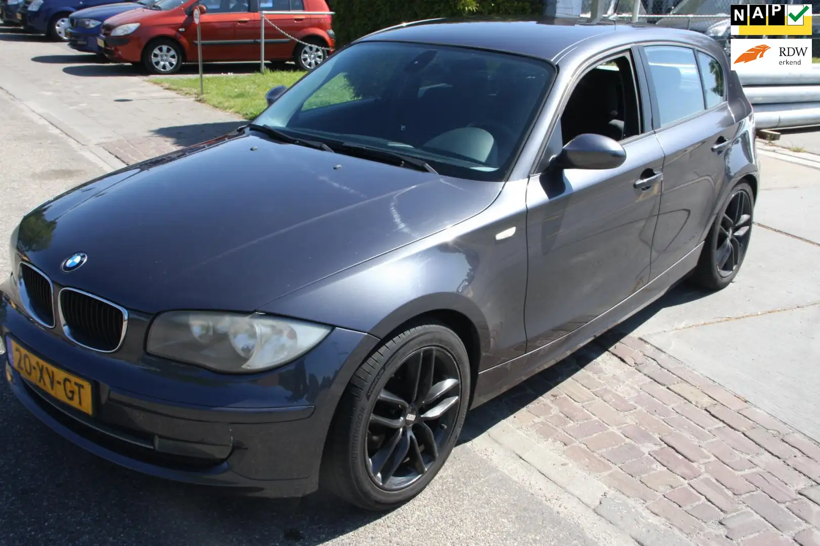 BMW 118 1-serie 118d Corporate Business Line airco Grigio - 1