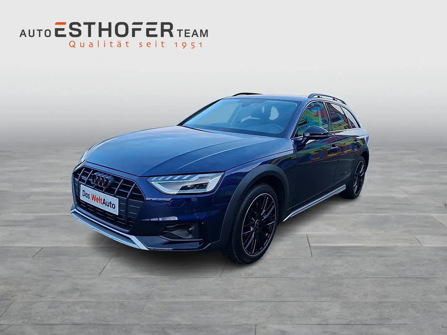 Audi A4 allroad 40 TDI quattro Blau - 1