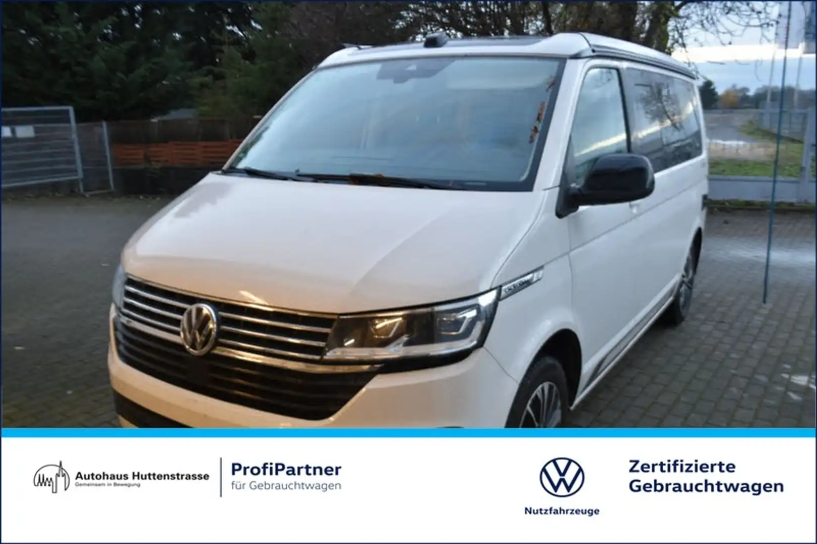 Volkswagen T6 California Ocean 2.0 TDI LED STANDHZG KAMERA Weiß - 1