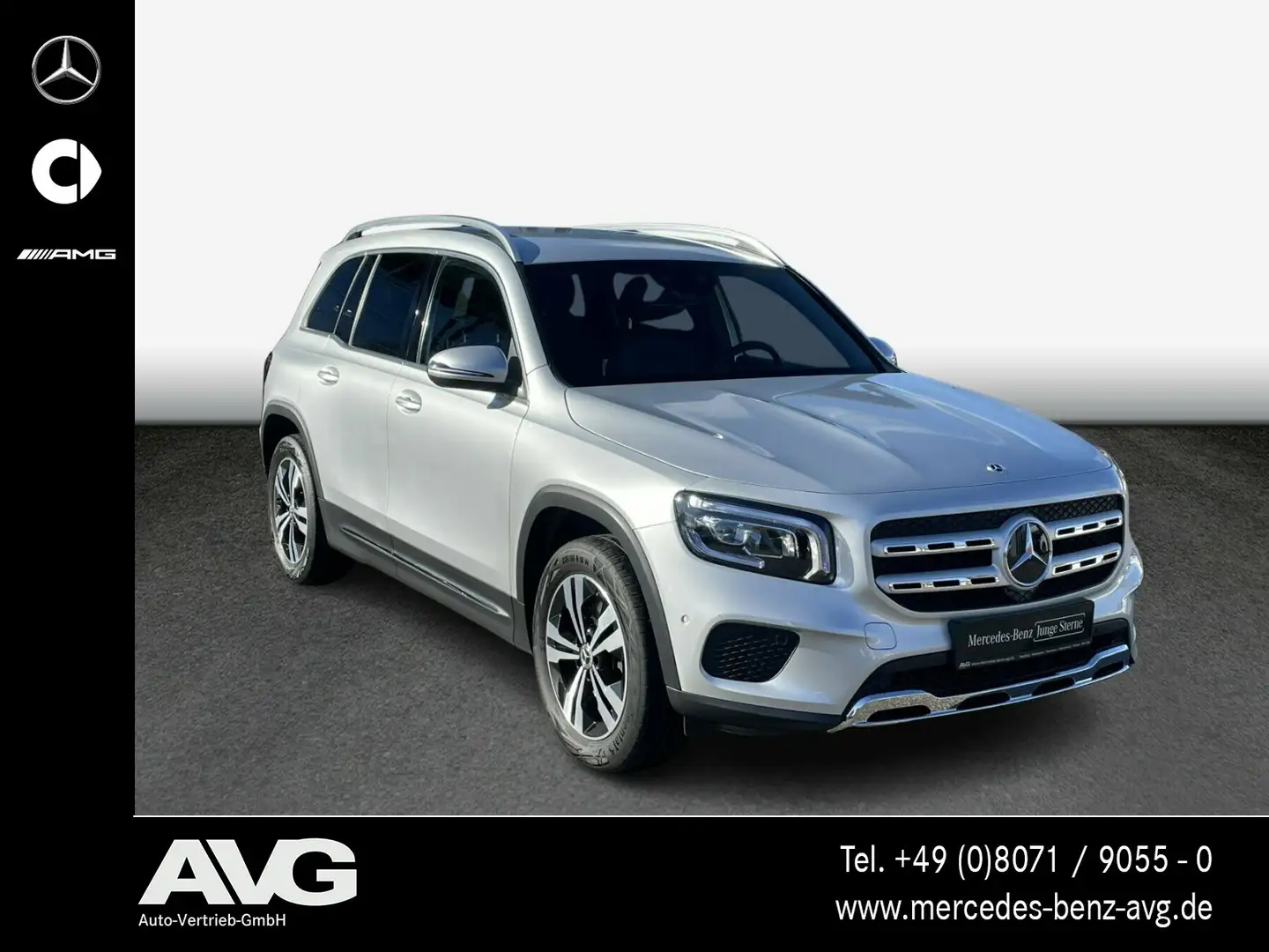 Mercedes-Benz GLB 220 GLB 220 d 4M AHK RFK CarPlay LED Business-Paket Silber - 2