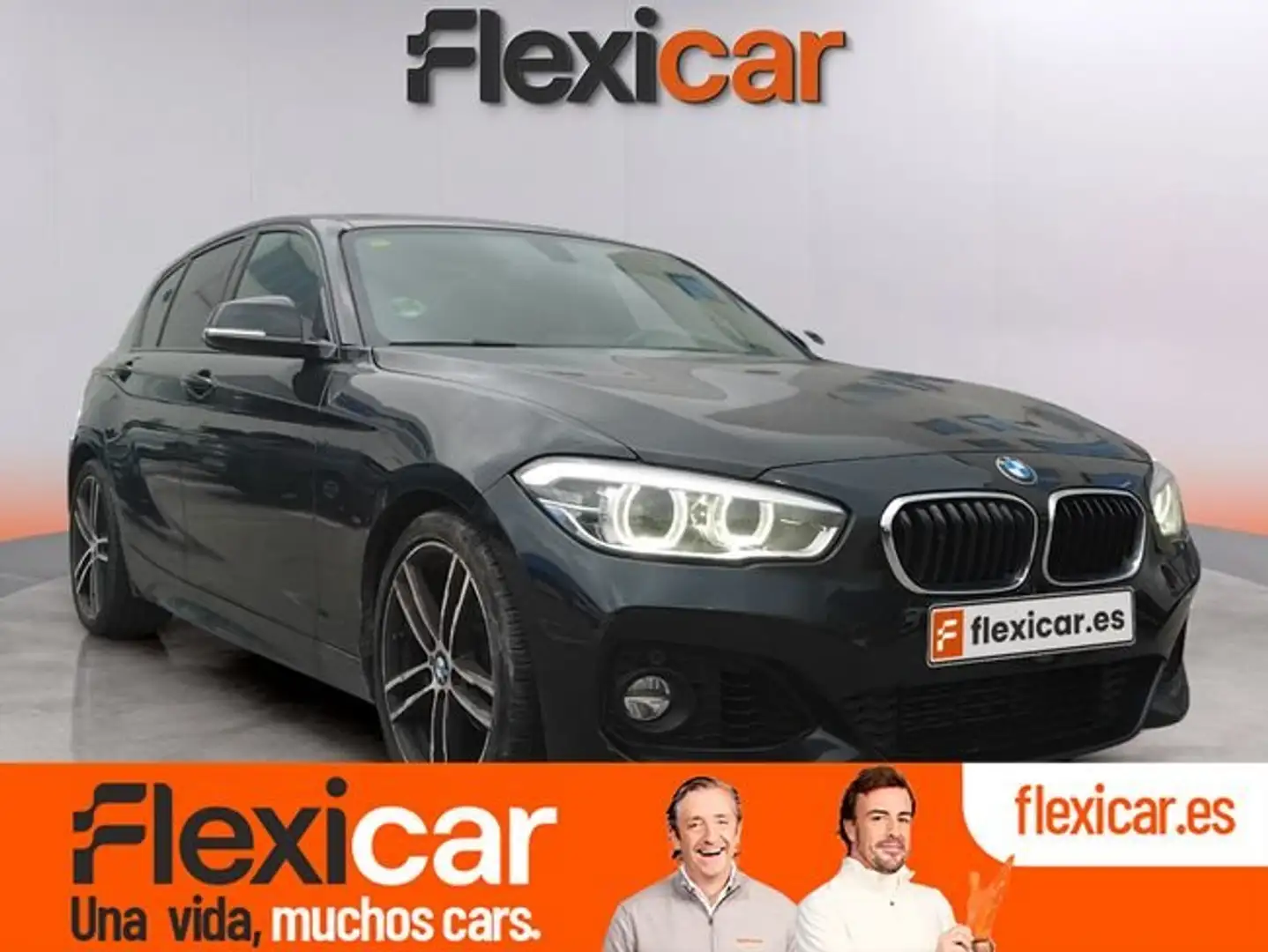 BMW 118 118iA Negro - 1