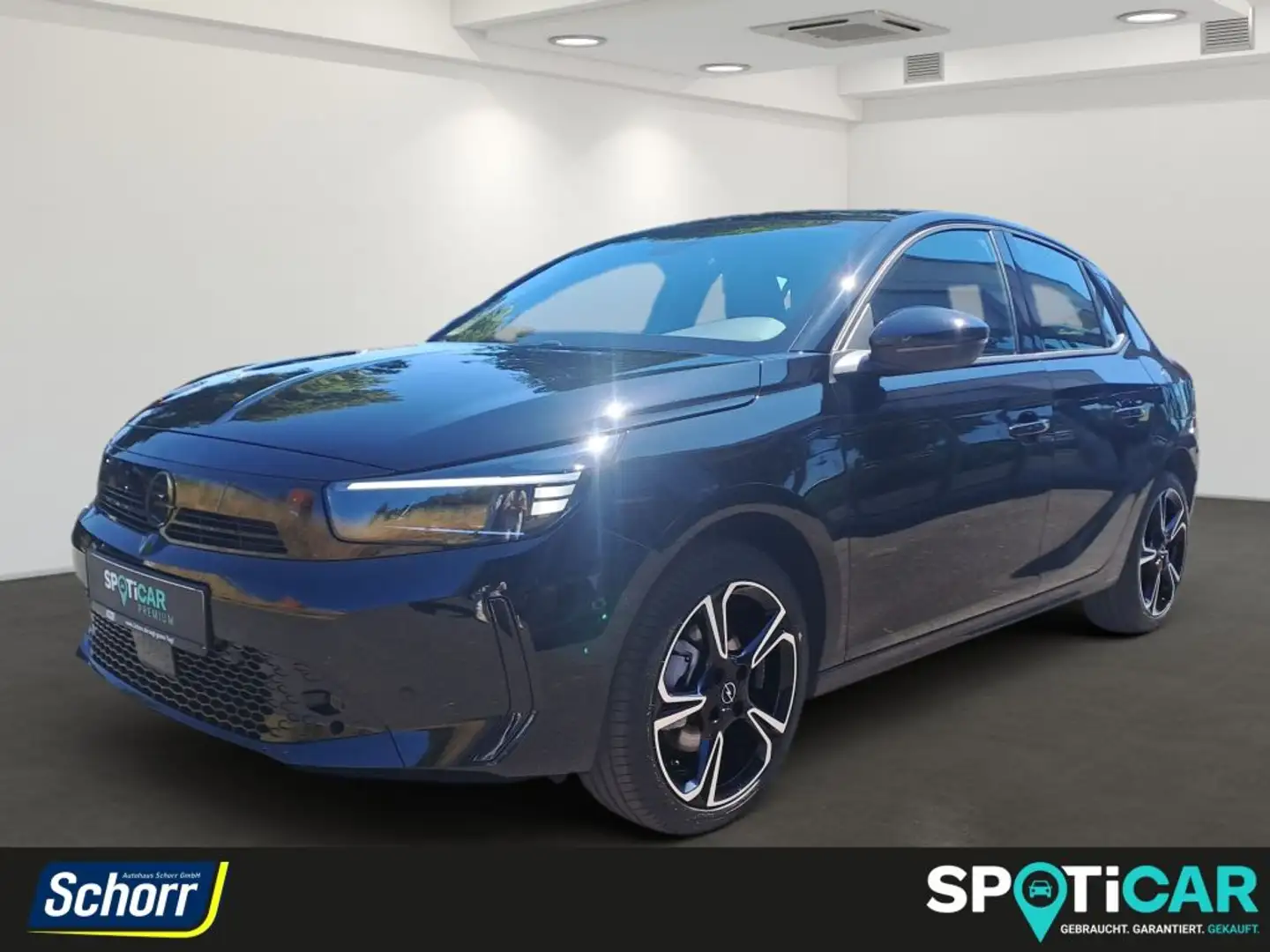 Opel Corsa 1.2 Direct Injection Turbo Automatik GS Intelli LE Schwarz - 1