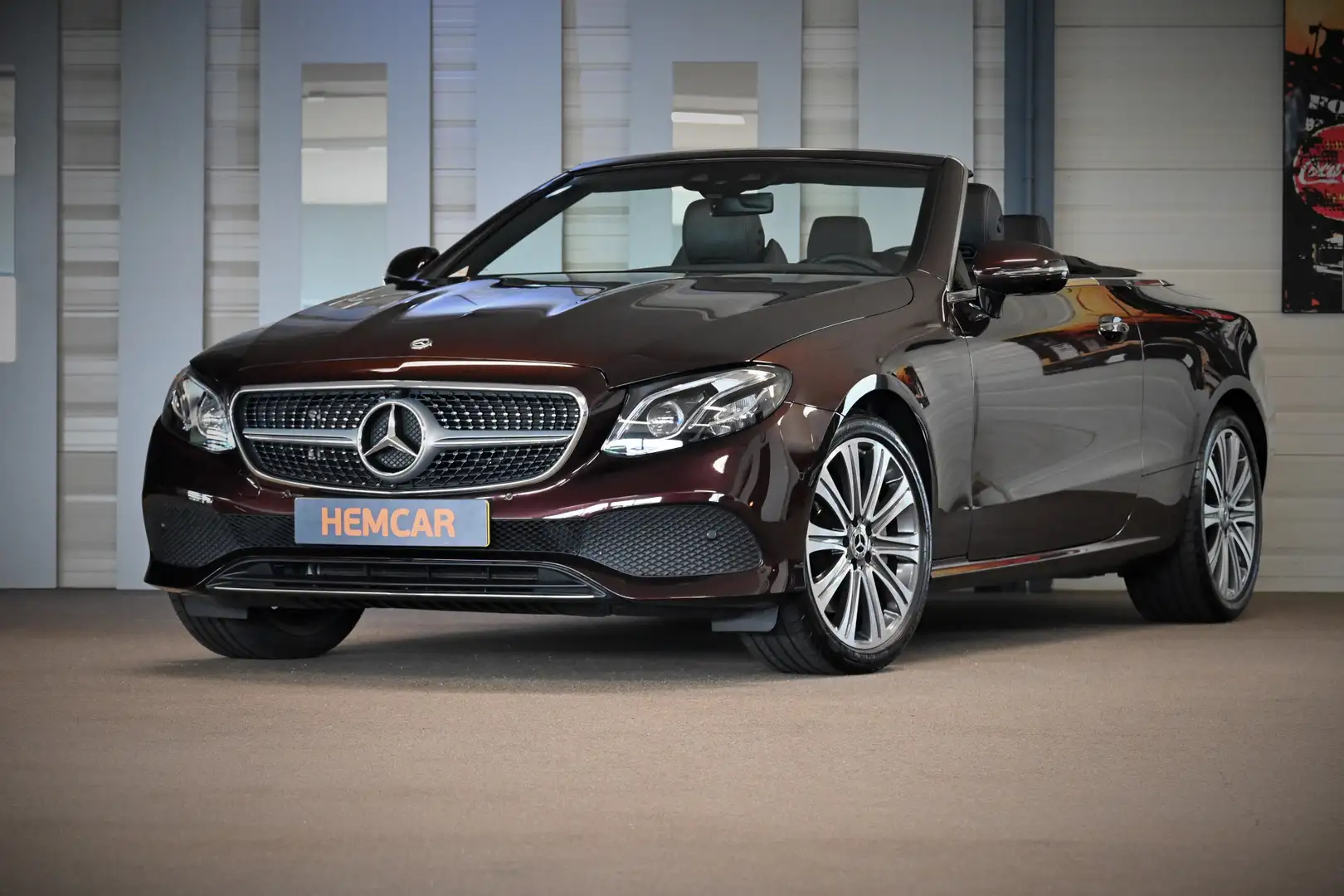 Mercedes-Benz E 300 Cabrio Premium Plus Paars - 1