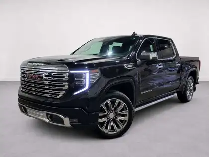 Black 2024 GMC Sierra 1500 Pickup Truck Four-Wheel Drive Automatic