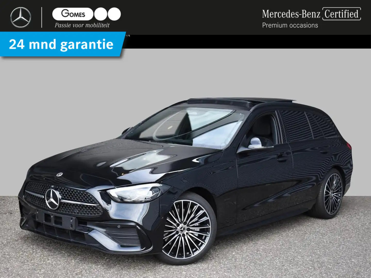 Mercedes-Benz C 200 Estate AMG | Nightpakket | Panoramadak | Stoelverw Zwart - 1