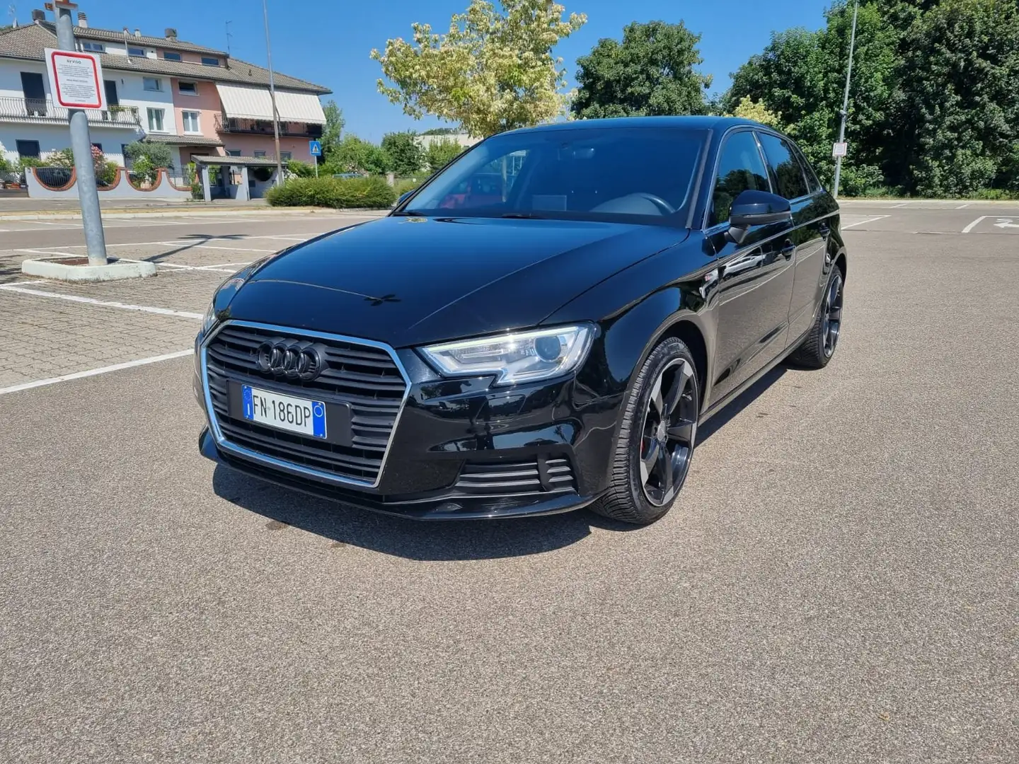 Audi A3 A3 III 2016 Sportback 30 1.6 tdi Sport 116cv Zwart - 2