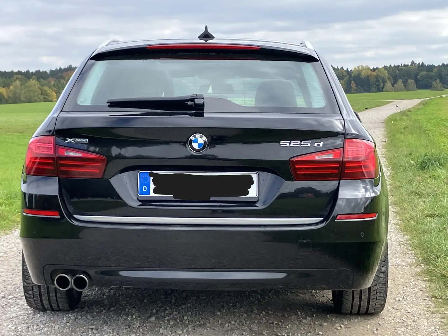 BMW 525 525d Touring Aut. Modern Line Black - 2