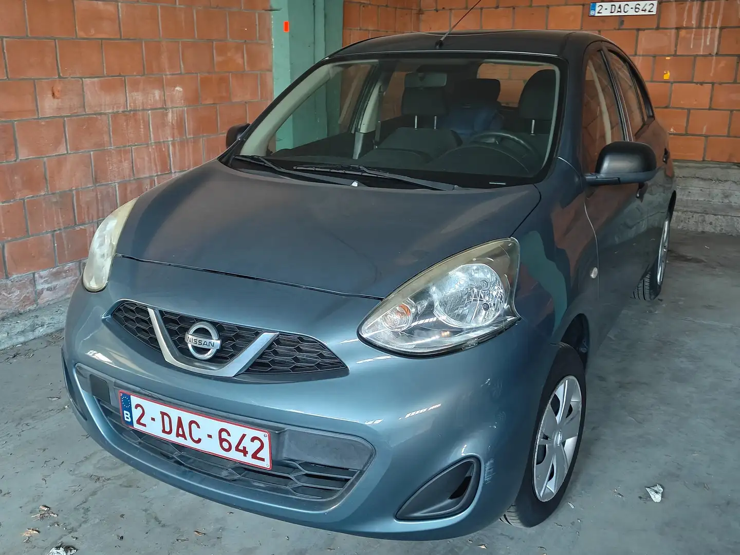 Nissan Micra Micra 1.2 Visia First Gris - 2