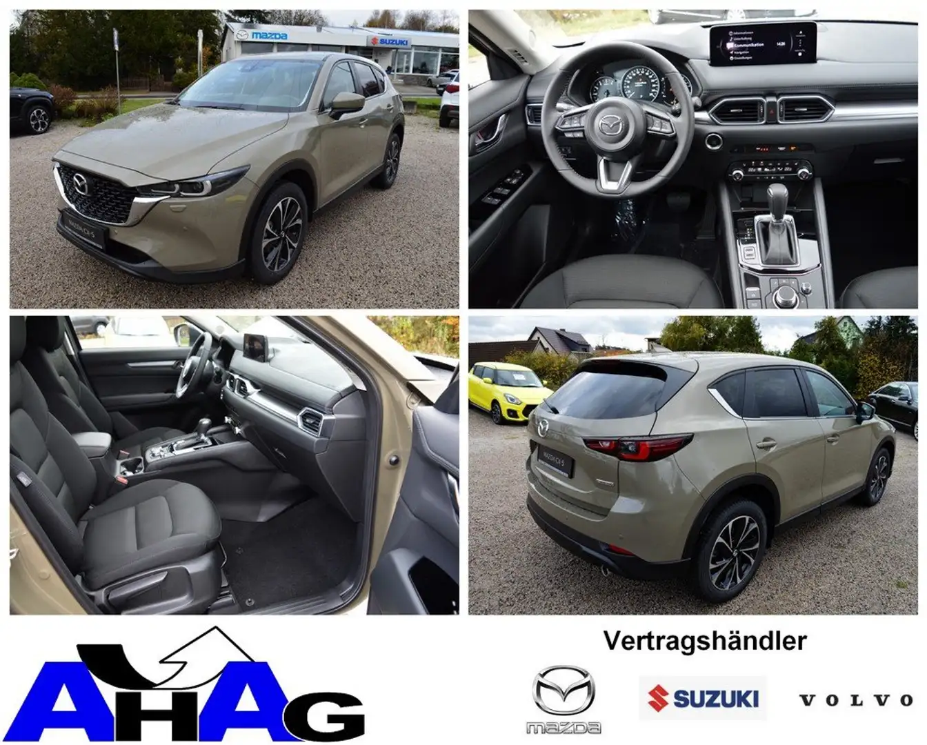 Mazda CX-5 e-SKYACTIV-G 194 AWD Aut. Ad'vantage *360+Qi* Grün - 1