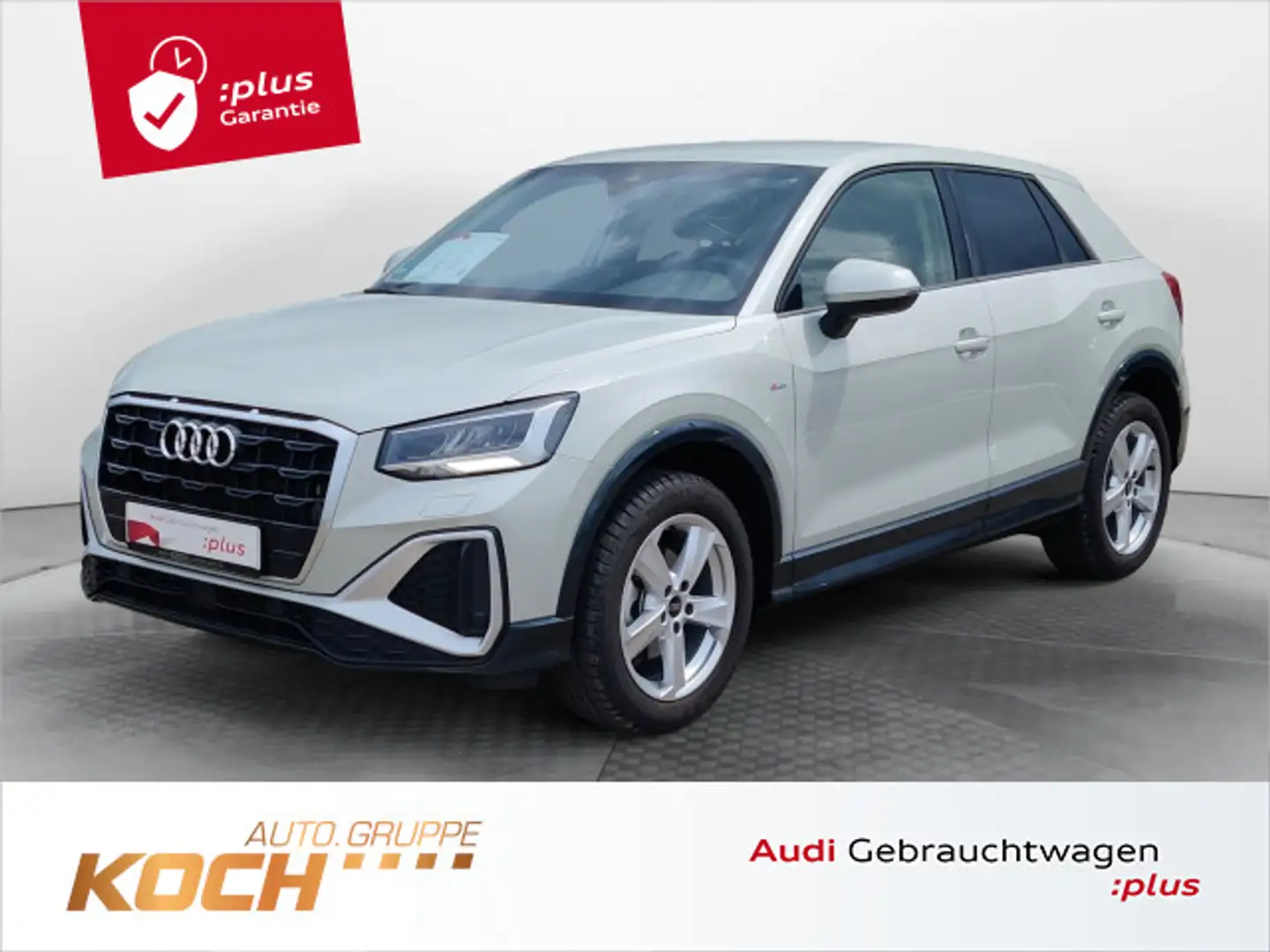Audi Q2 35 TFSI S-Tronic S-Line, EA8, AHK, Navi Touch Silber - 1