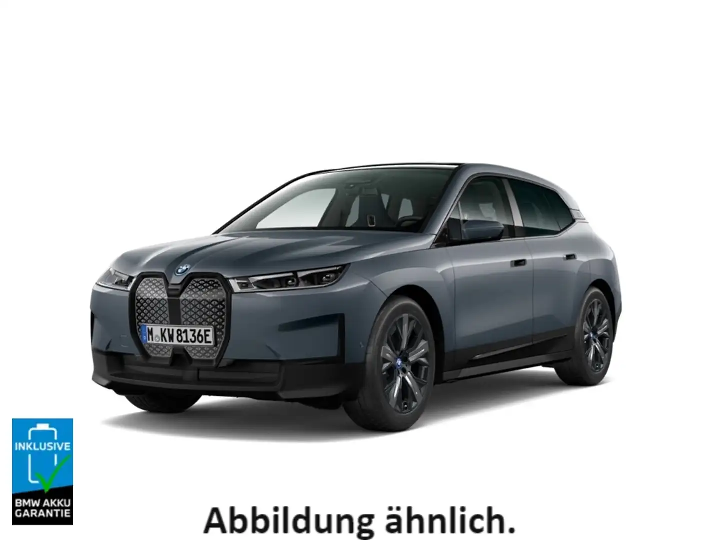 BMW iX xDrive40/Sportpaket/HUD/AHK/HarmanKardon/ACC Grau - 1