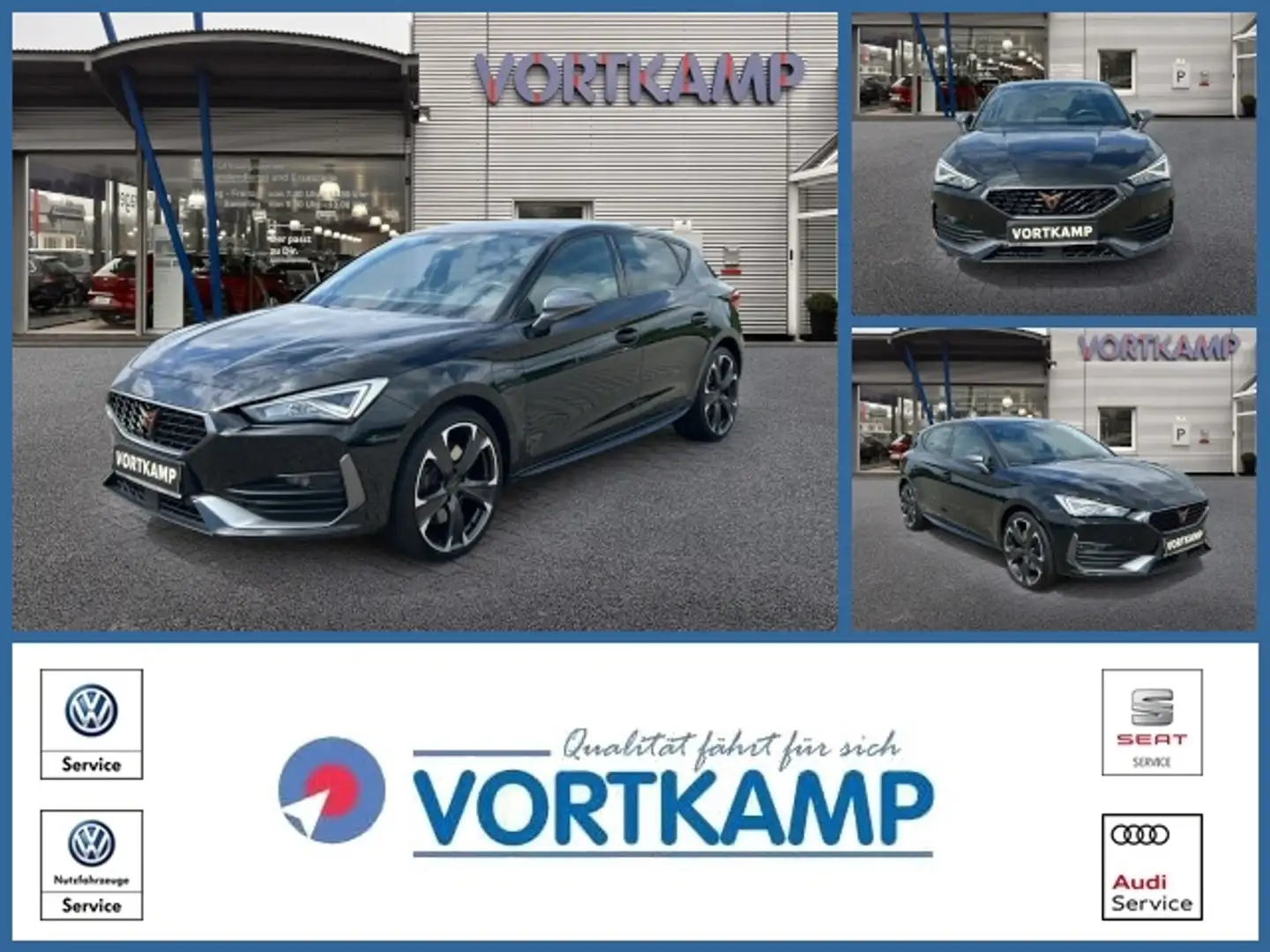 CUPRA Leon e-Hybrid Kamera/FullLink/Alarm Schwarz - 1