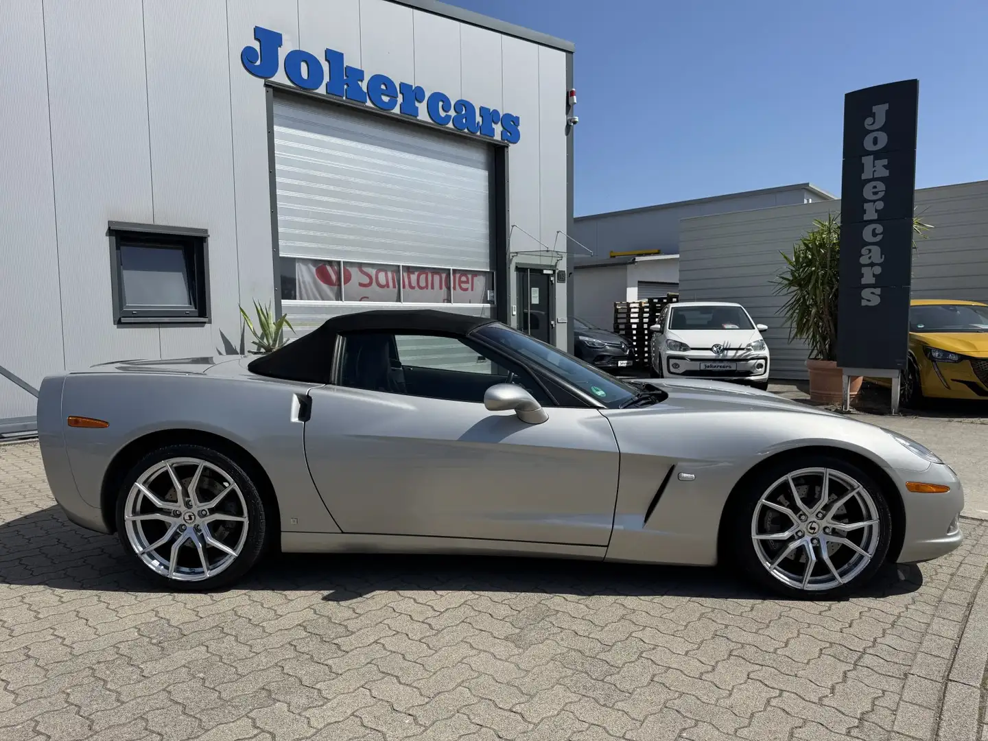 Corvette C6 Cabrio  Automatik 6.0 LS2 BRD Z51..TOPZUSTAND.. Silber - 2