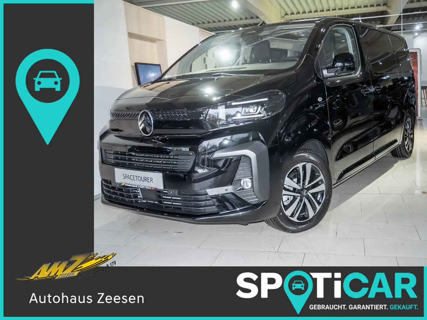 Citroen Spacetourer Max M 2.2 180 AT NAVI STANDHZ AHK Negro - 1