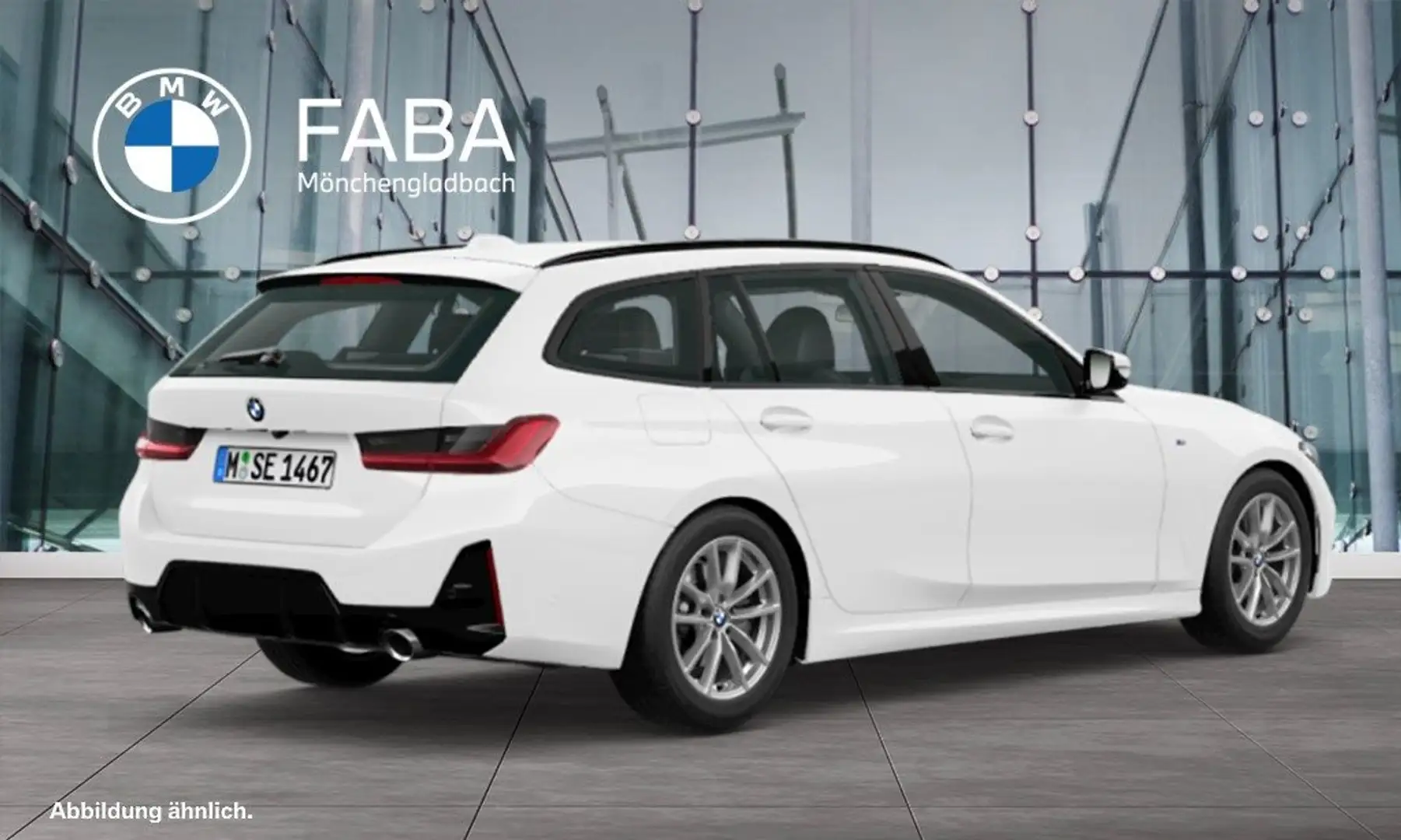 BMW 318 d Touring M Sportpaket Head-Up DAB LED RFK Weiß - 2