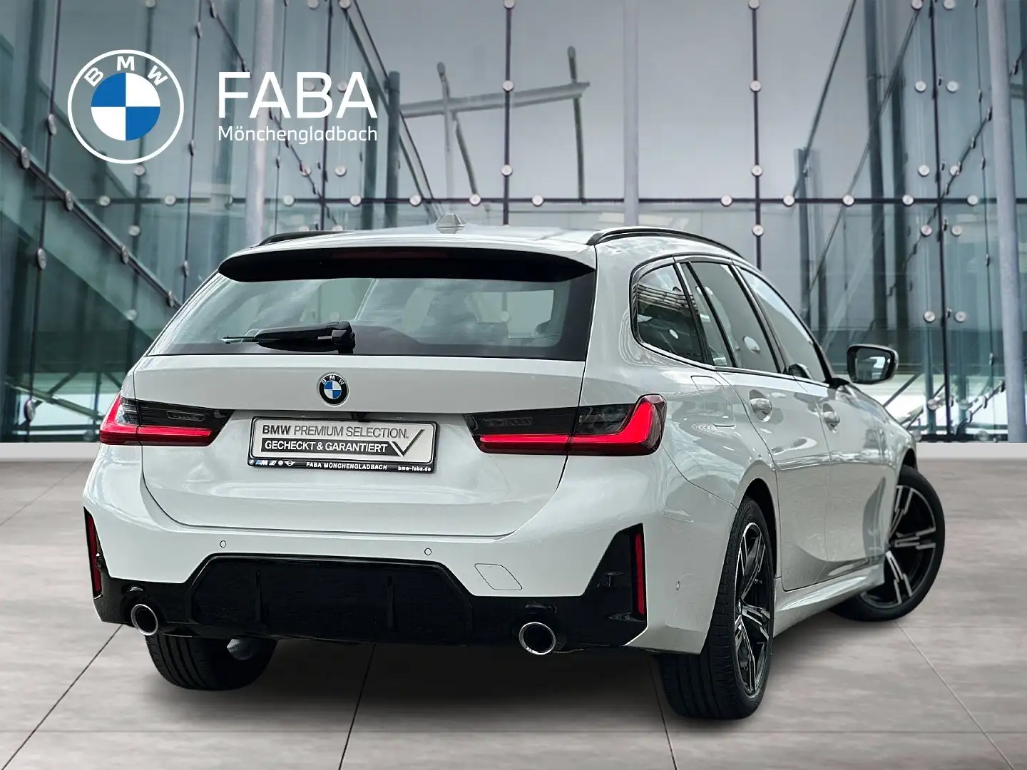 BMW 318 d Touring M Sportpaket Head-Up DAB LED RFK Weiß - 2