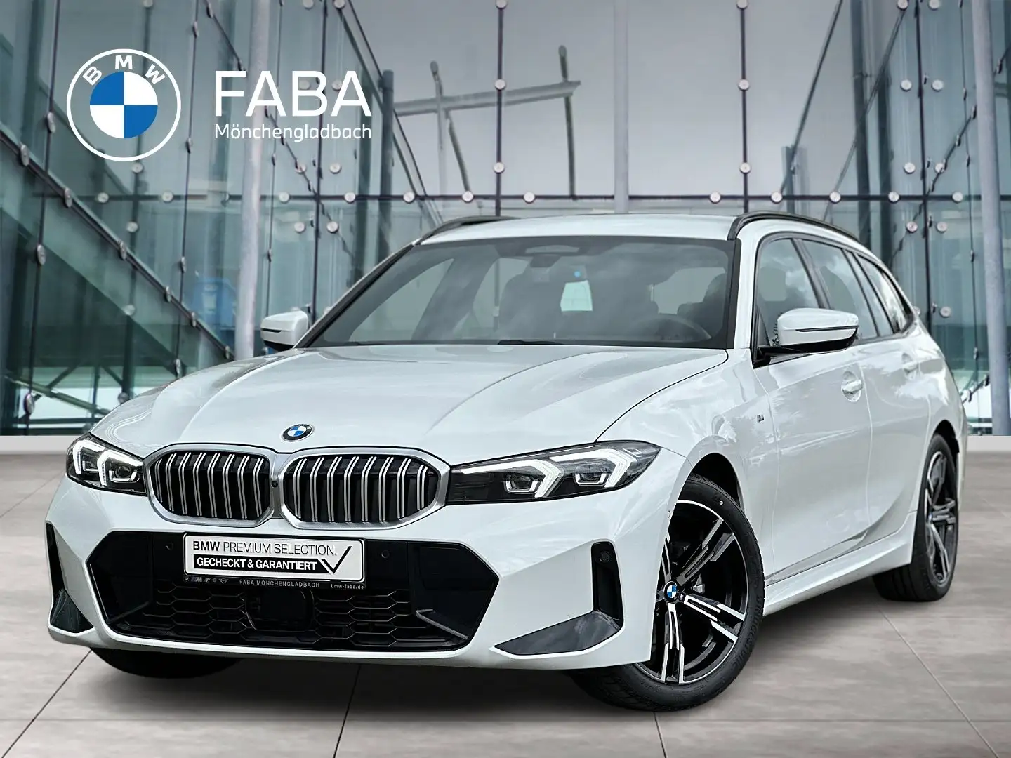 BMW 318 d Touring M Sportpaket Head-Up DAB LED RFK Weiß - 1