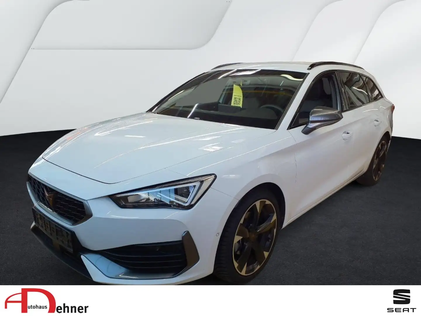 CUPRA Leon Sportstourer 1.5 eTSI DSG elHK+GJR+NAVI+ACC Klima Weiß - 1