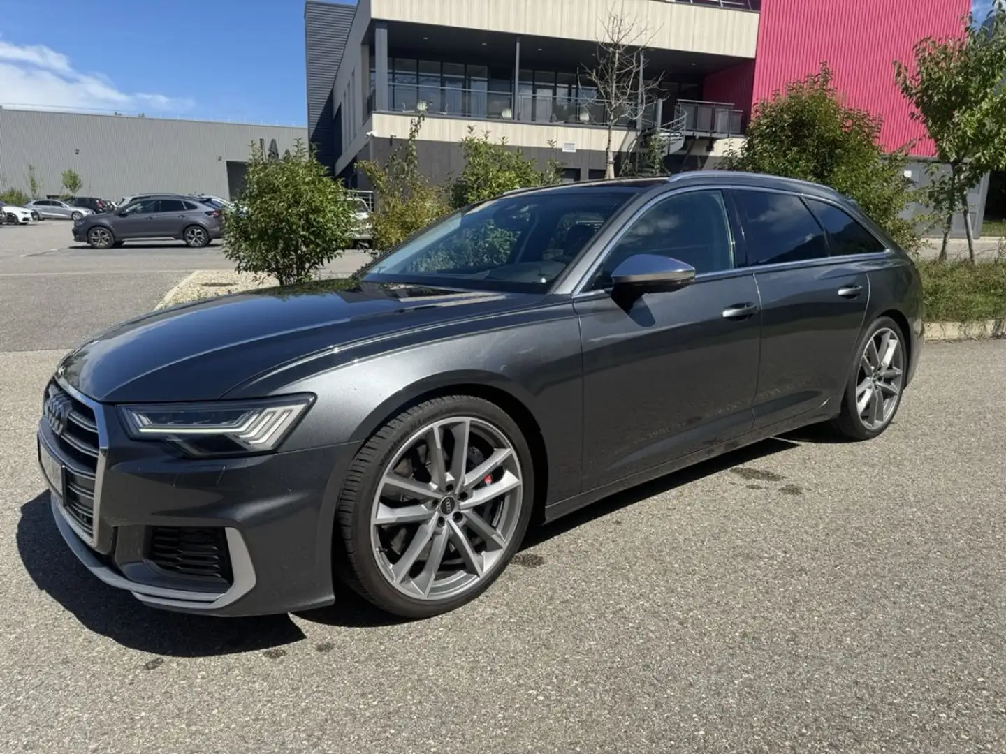 Audi S6 Audi S6 AVANT 3.0 TDI 349 MILD HYBRID QUATTRO TIPTRONIC TVA RÉCUPÉRABLE 1°MAIN SUIVIE 100% AUDI CT VIERGE B&O 3D MATRIX H Gris - 1