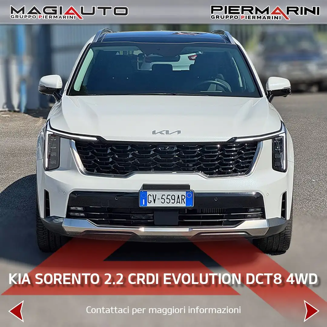 Kia Sorento Sorento 2.2 CRDi DCT8 4WD Evolution Bianco - 2