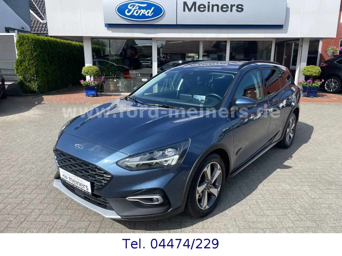 Ford Focus Turn. 2.0 EcoBlue Active *TÜV neu + AHK++* Bleu - 1
