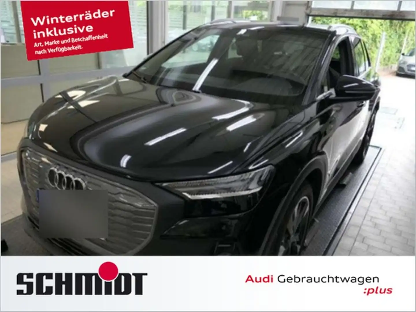 Audi Q4 e-tron 40 LM20 Matrix LED Navi+ AHK Schwarz - 1