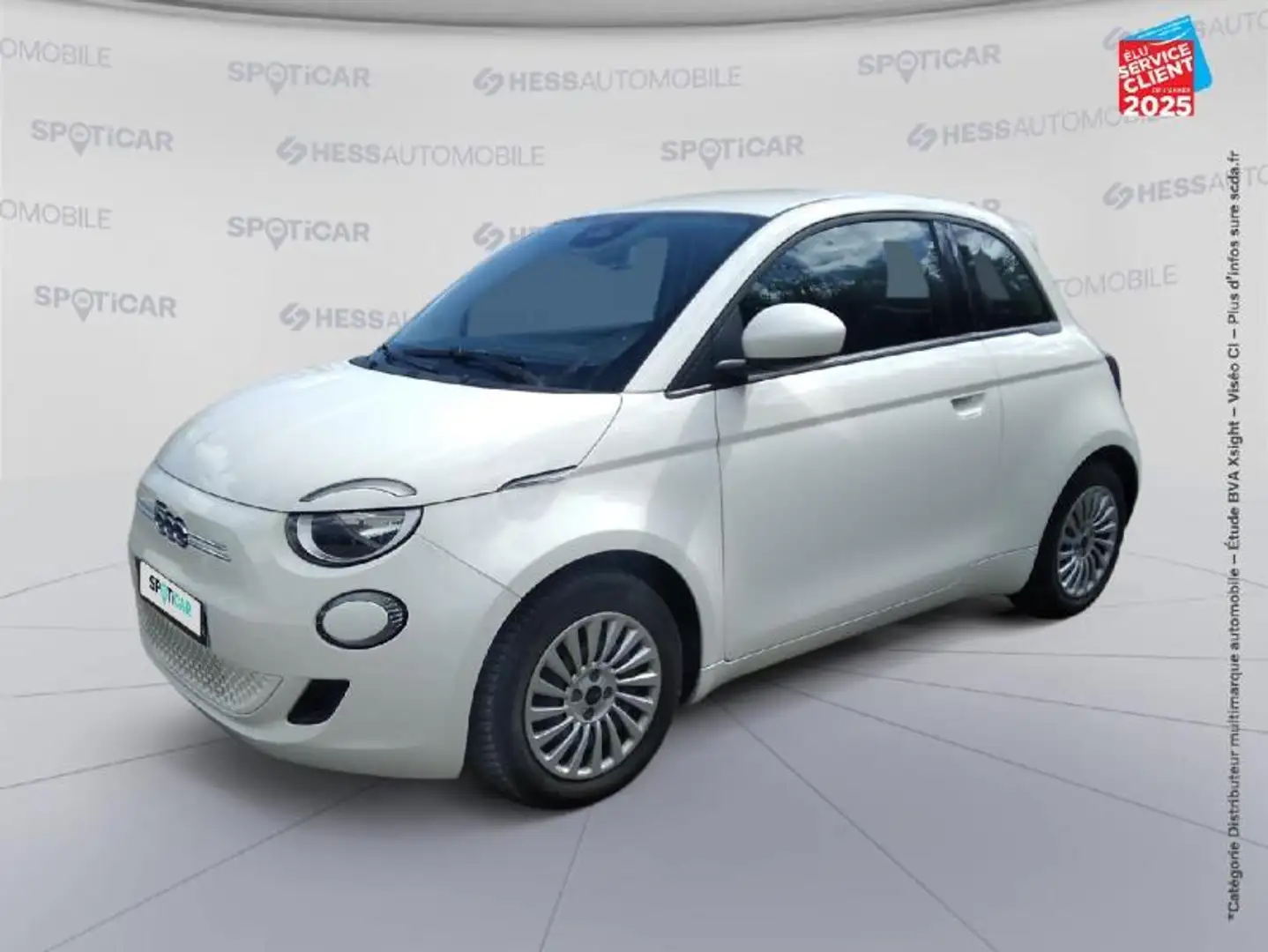 Fiat 500e E 95CH ACTION Blanc - 1
