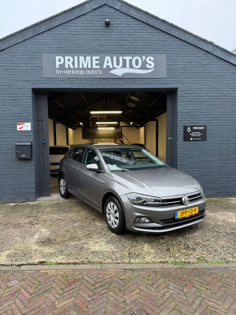 Volkswagen Polo 1.0 TSI Cruise Control| Stoelverw | Airco Gris - 2