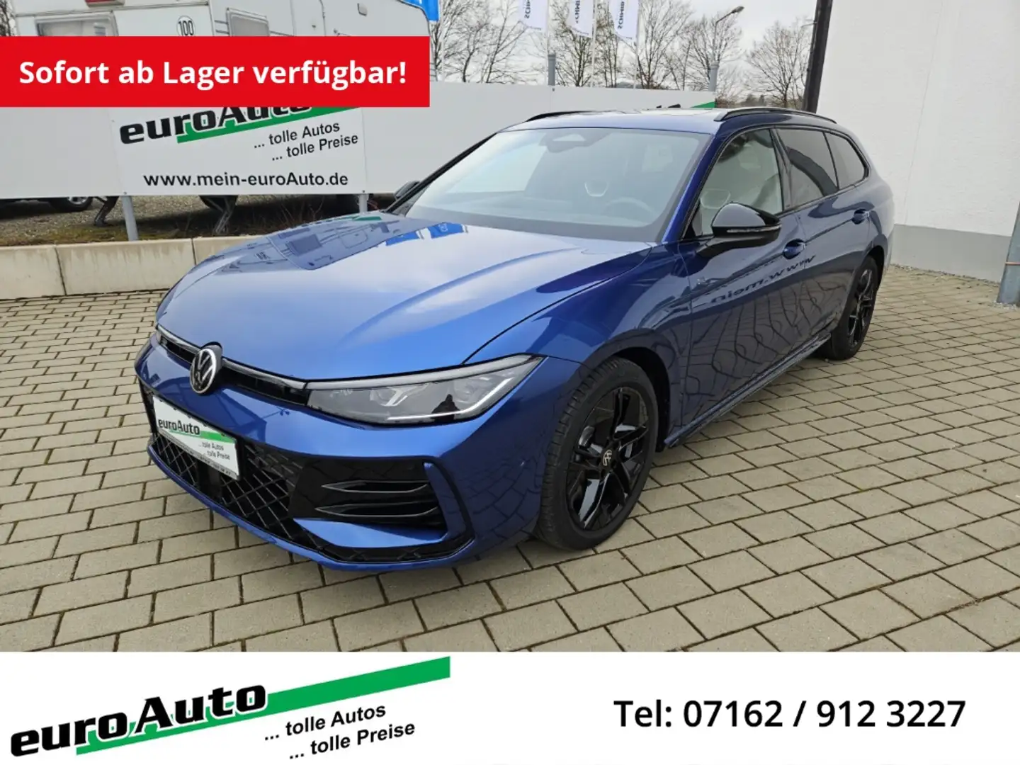 Volkswagen Passat Variant R-Line 4Motion 2.0 TDi DSG Panorama Azul - 1