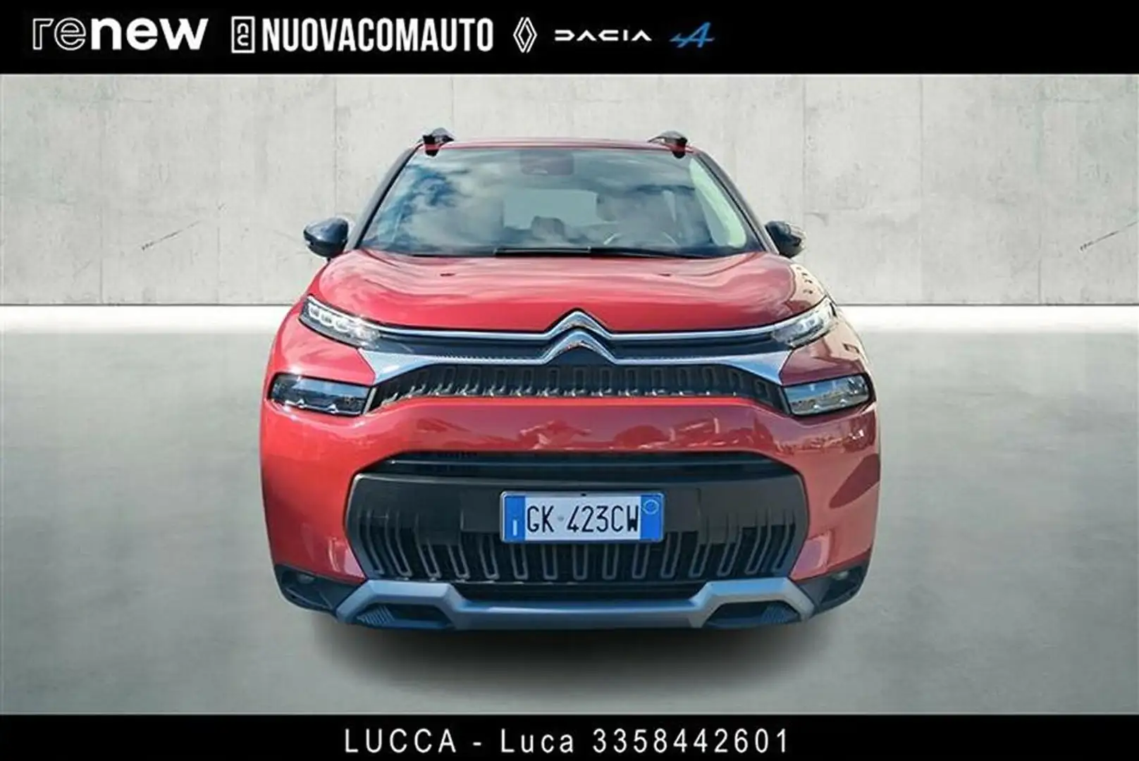 Citroen C3 Aircross 1.2 puretech Shine s&s 110cv Rosso - 2