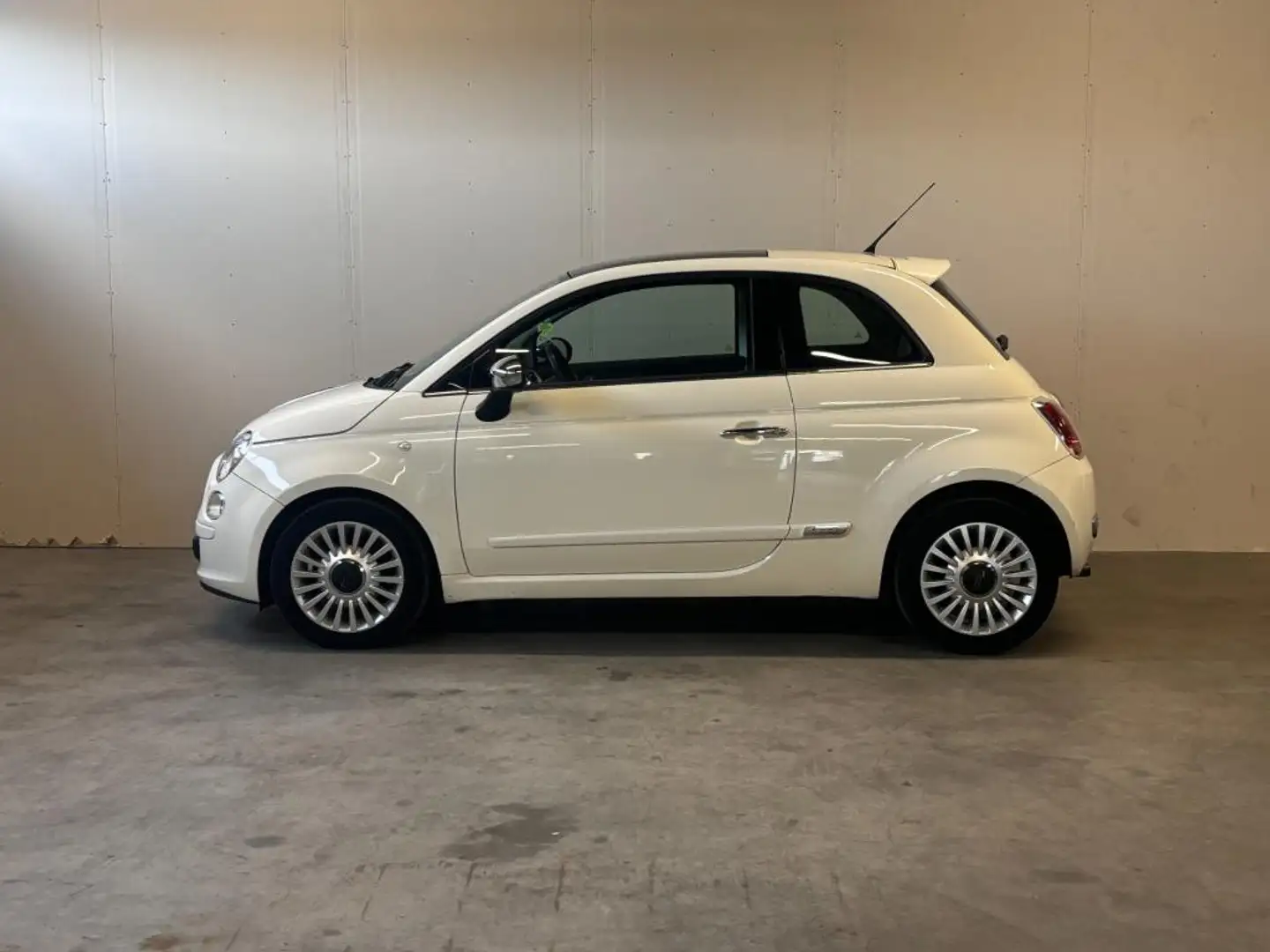 Fiat 500 0.9 TwinAir Lounge|Airco|Pano|Leer| Blanc - 2