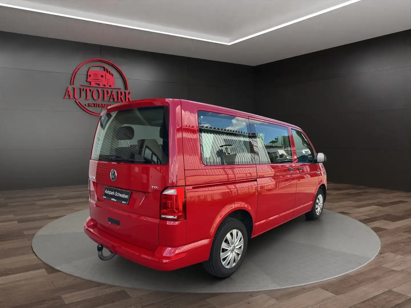 Volkswagen T6 Multivan 1.Hand,Scheckheft,Kamera,Top-Zustand Rood - 2