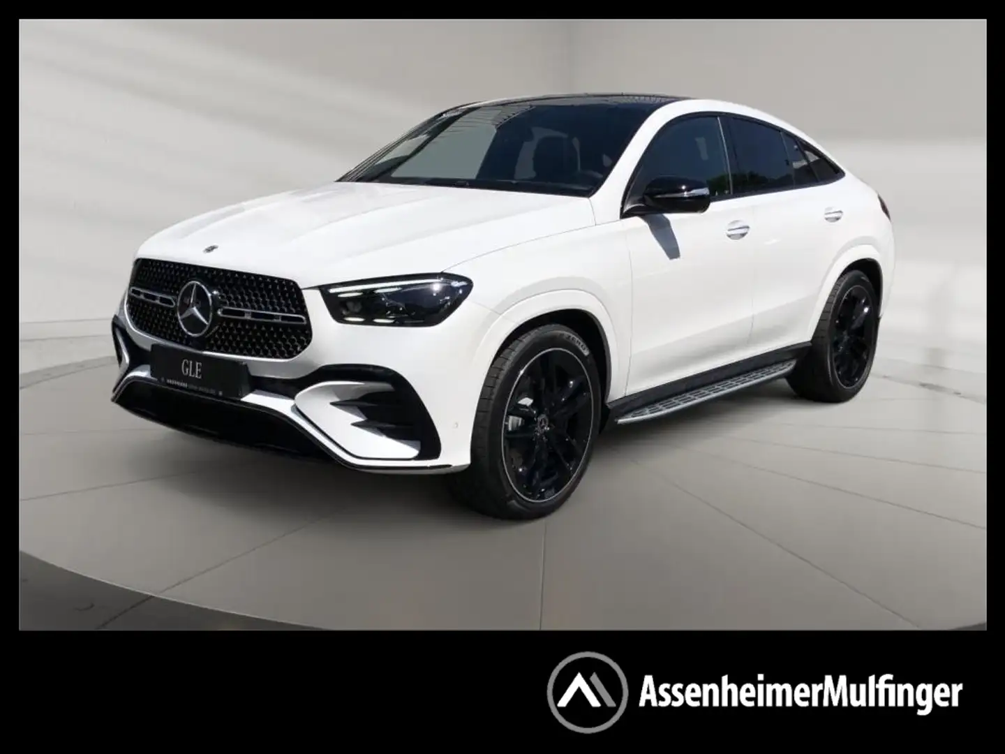 Mercedes-Benz GLE 450 d 4MATIC Coupe +MBUX+AMG+Wide+Navi+Pano Weiß - 1