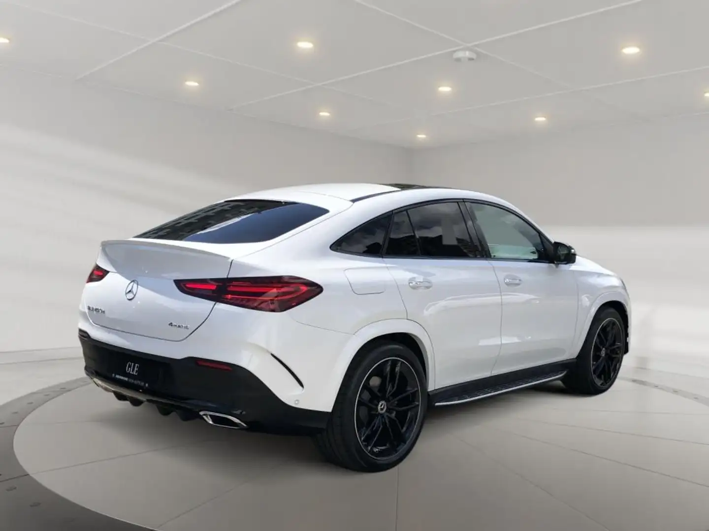Mercedes-Benz GLE 450 d 4MATIC Coupe +MBUX+AMG+Wide+Navi+Pano Weiß - 2