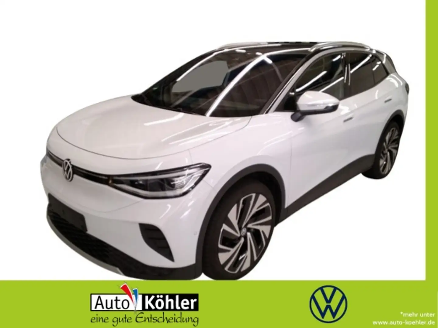 Volkswagen ID.4 Pro Matrix/CCS/CarPlay/AHK/360/ACC/HUD/LED Weiß - 1