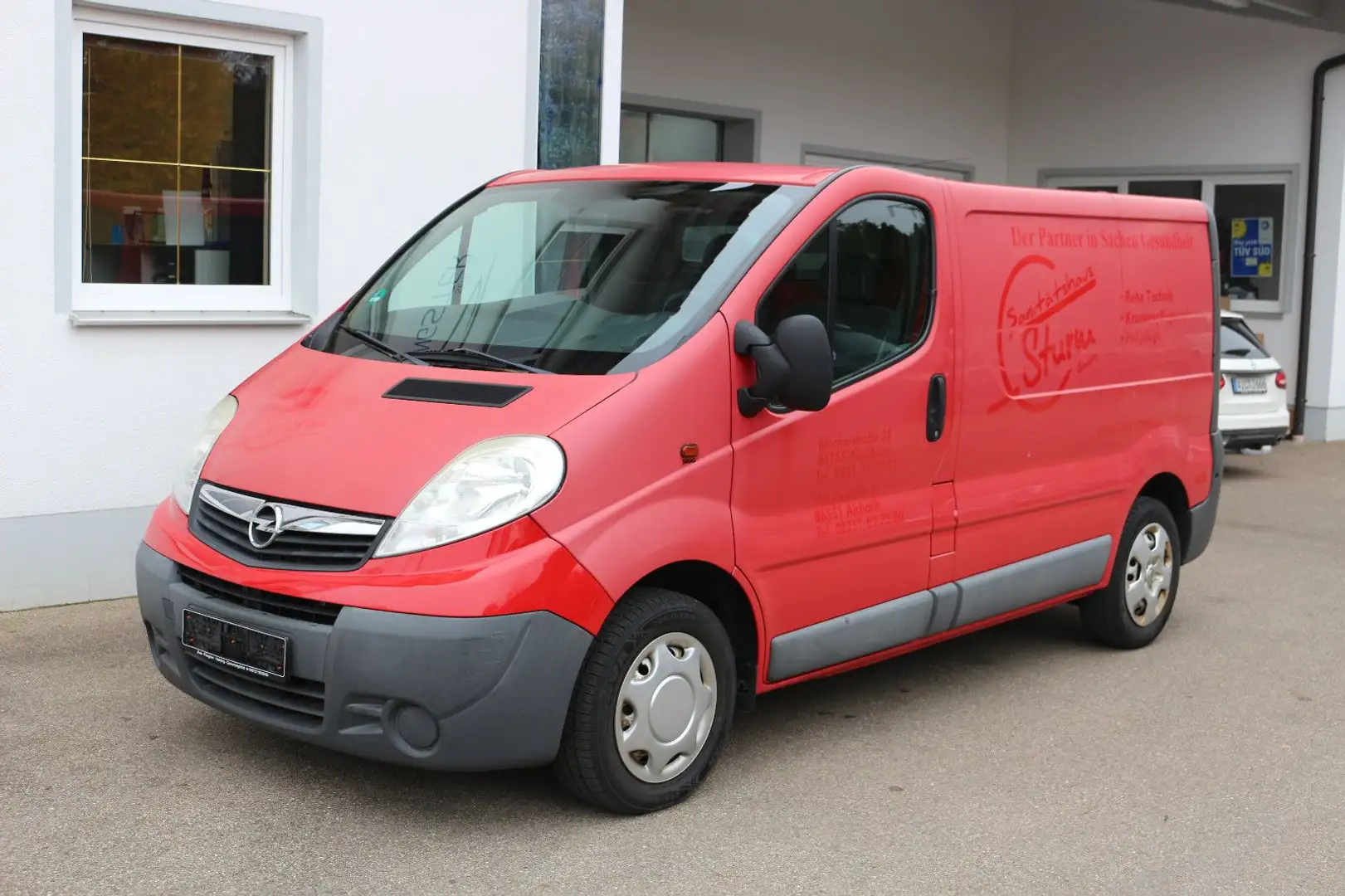 Opel Vivaro Kasten/Kombi Heckkl.  L1H1, 2,7t, Fenster Rot - 1