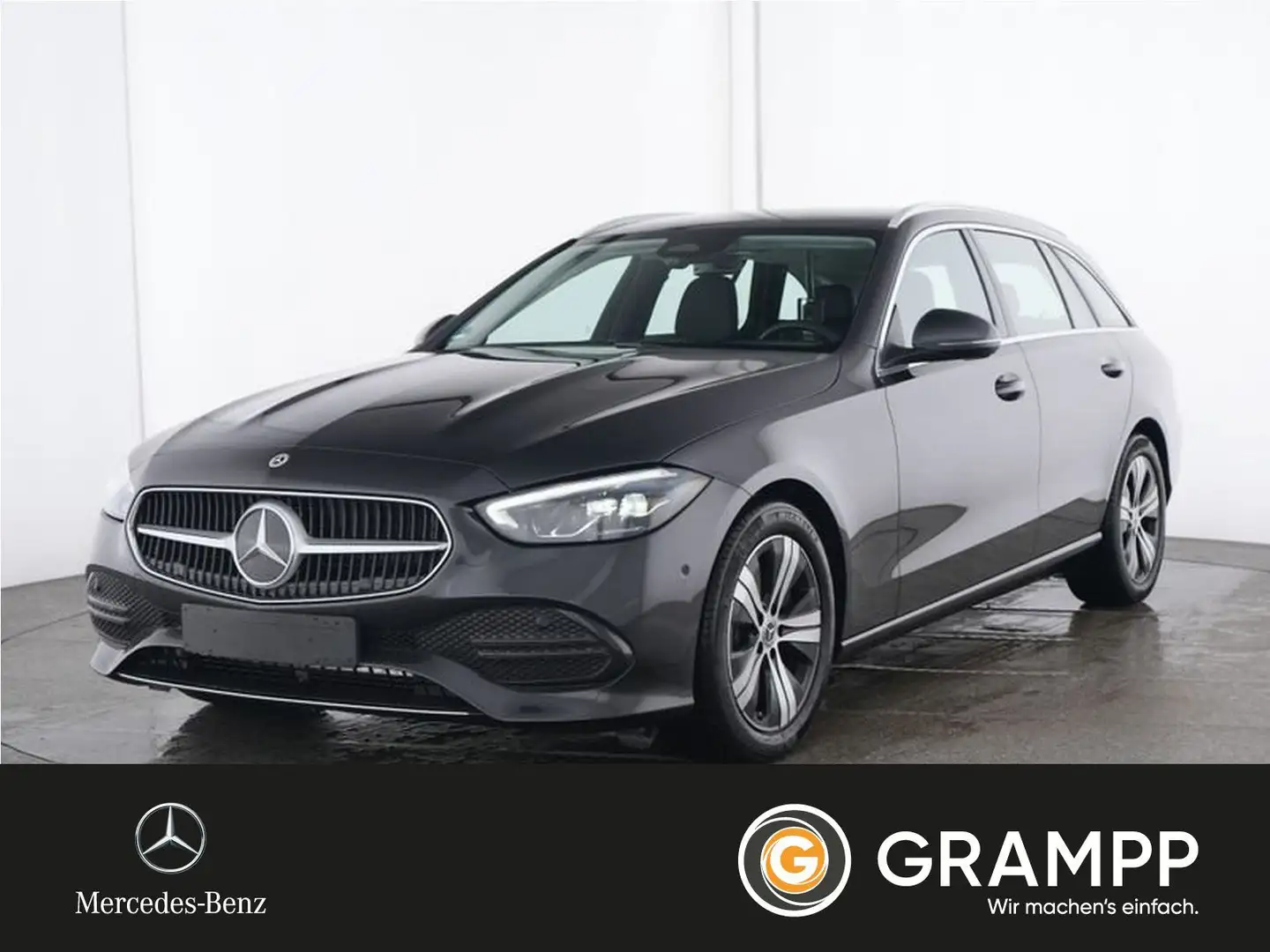 Mercedes-Benz C 200 T d Avantgarde-Advanced-Plus/AHK/Winter Grau - 1