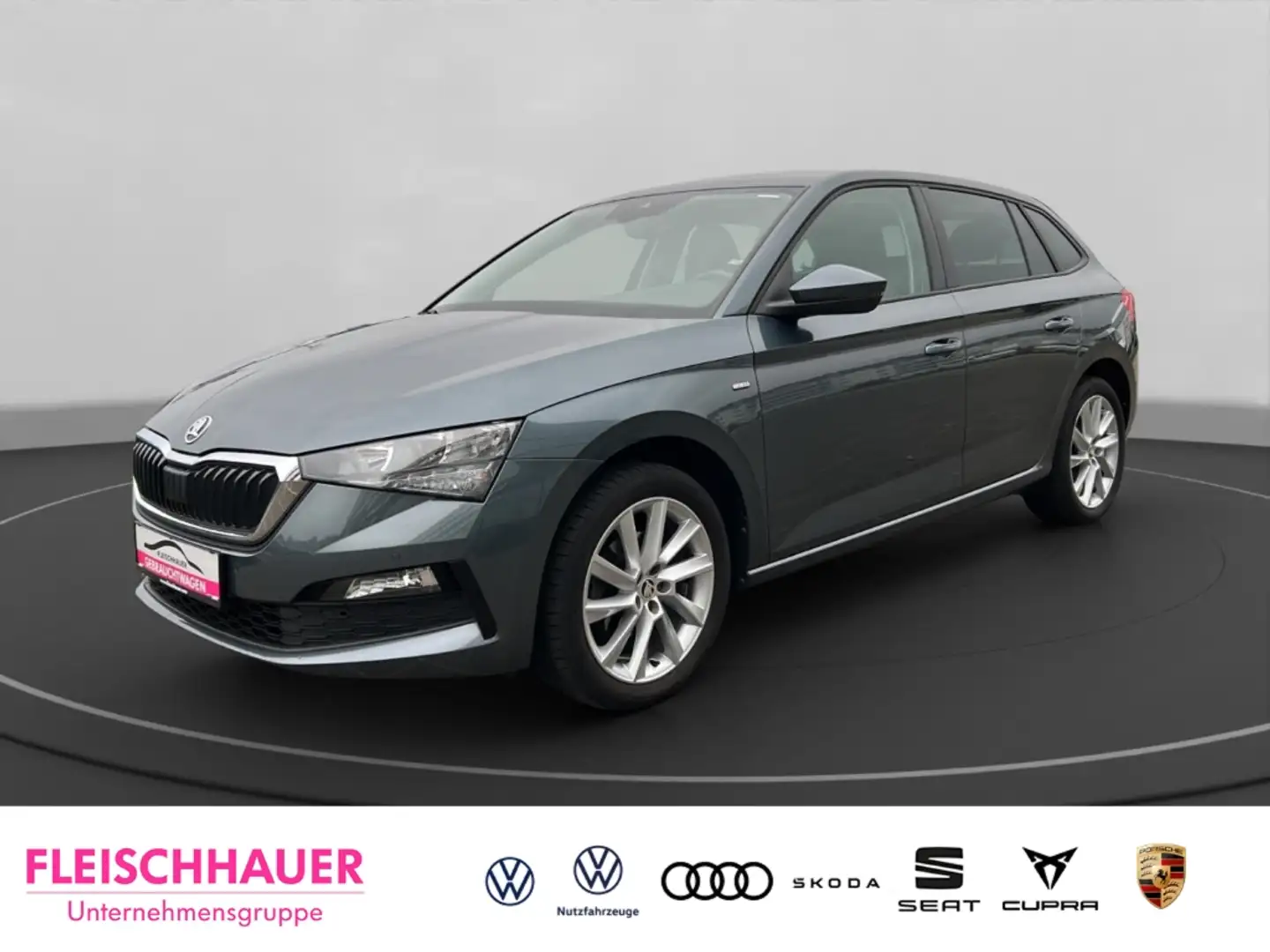 Skoda Scala Clever 1.0+NAVI+DAB+LED+SHZ+KLIMAAUT Grau - 1