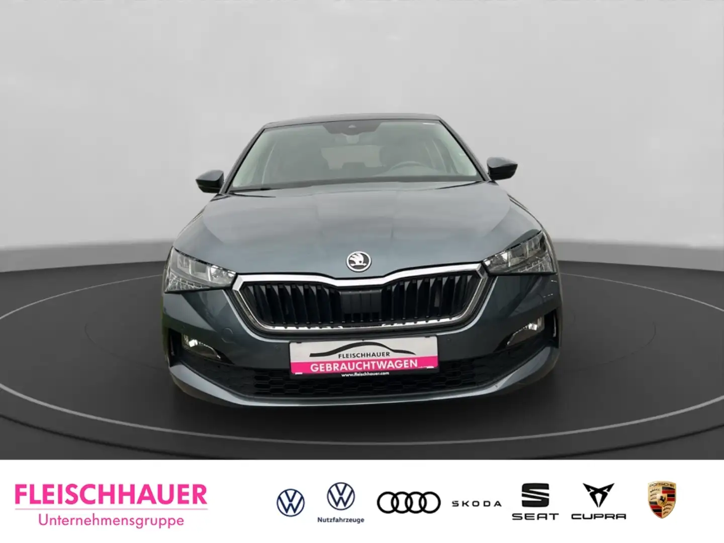 Skoda Scala Clever 1.0+NAVI+DAB+LED+SHZ+KLIMAAUT Grau - 2