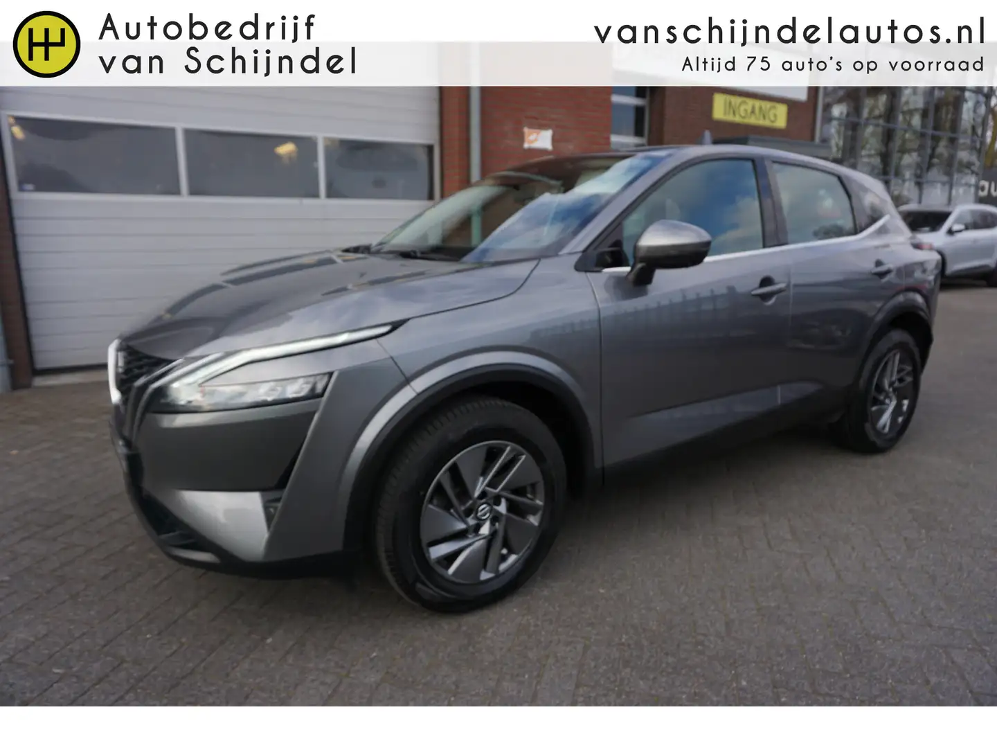 Nissan Qashqai 1.3 MHEV XTRONIC 158PK NOV 2021 DEALER ONDERHOUDEN Grau - 1