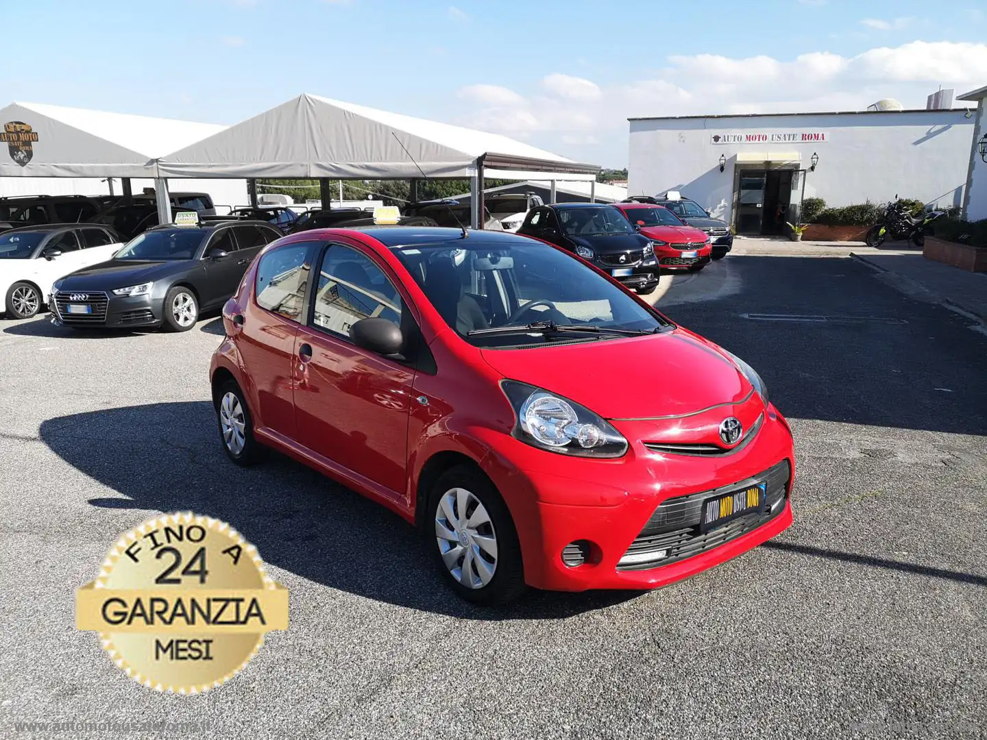 Toyota Aygo 1.0 VVT-i 69 CV 5p.COOL SODA CONNECT PROMO WEB Rot - 1