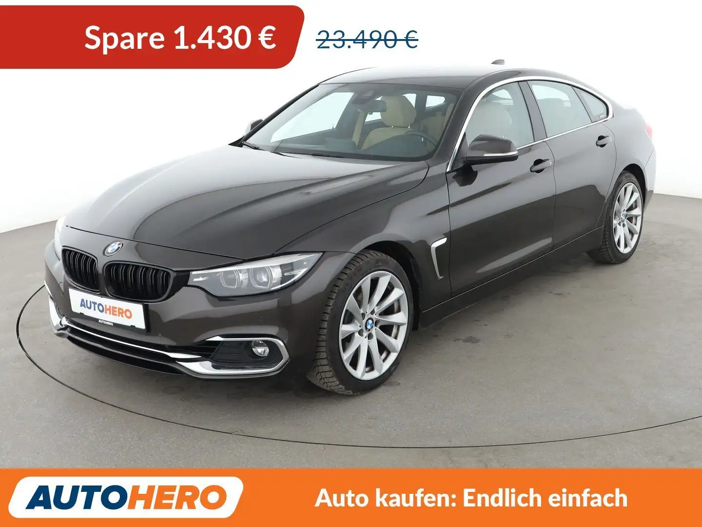 BMW 430 i Gran Coupé xDrive Luxury Line Aut.*NAVI*CAM Brown - 1