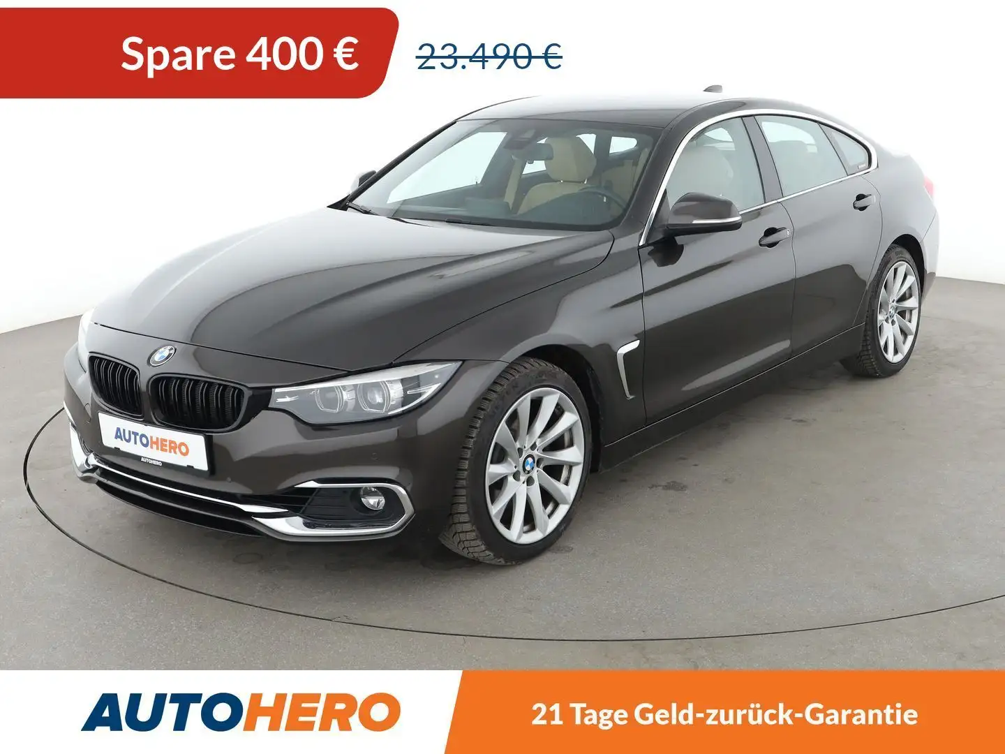 BMW 430 i Gran Coupé xDrive Luxury Line Aut.*NAVI*CAM Braun - 1