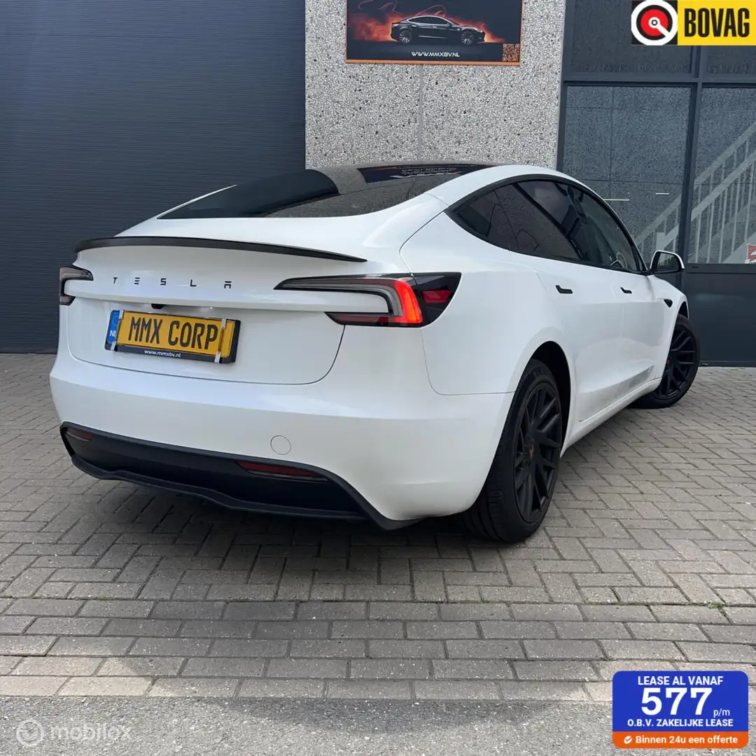 Tesla Model 3 SR Wit MMX PACK HIGHLAND Blanco - 1